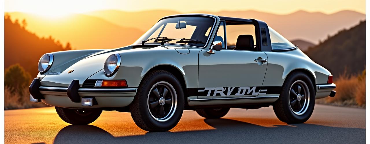 Custom Porsche 911 Targa rally conversion
